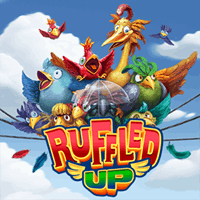 ruffled up