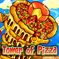 tower of pizza