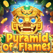 pyramid of flames