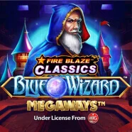 fire blaze: blue wizard megaways