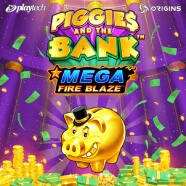 mega fire blaze: piggies and the bank