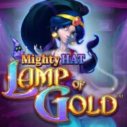 mighty hat: lamp on gold